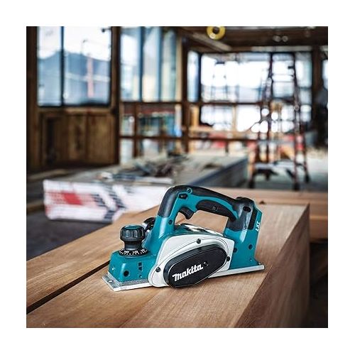  Makita XPK01Z 18V LXT Lithium-Ion Cordless 3-1/4-Inch Planer, Tool Only