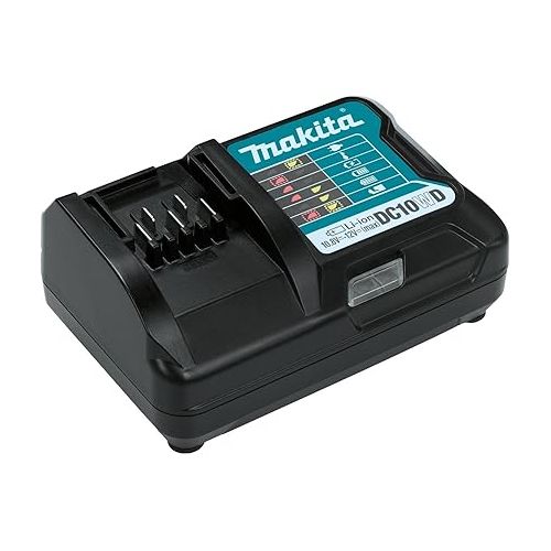  Makita BL1021BDC1 12V Max CXT Lithium-Ion Battery and Charger Starter Pack