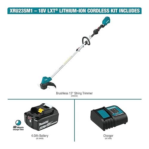  Makita XRU23SM1 18V LXT® Lithium-Ion Brushless Cordless 13