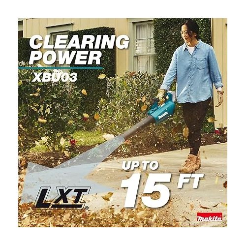  Makita XBU03SM1 18V LXT® Lithium-Ion Brushless Cordless Blower Kit (4.0Ah)