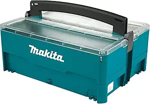 Makita P-84137 MAKPAC Interlocking Storage Box with Inserts, 6-1/2