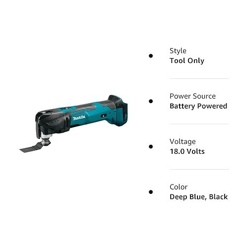  Makita XMT03Z-R 18V LXT Cordless Lithium-Ion Multi-Tool (Tool Only) (Renewed)