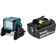 Makita DML811 18V LXT Lithium-Ion Cordless/Corded Work Light (Light Only) with BL1830B 18V LXT Lithium-Ion 3.0Ah Battery