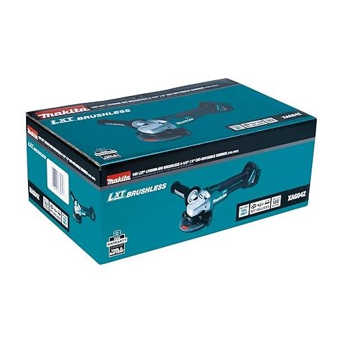  Makita XAG04Z 18V LXT® Lithium-Ion Brushless Cordless 4-1/2” / 5