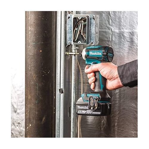  Makita XT288T 18V LXT® Lithium-Ion Brushless Cordless 2-Pc. Combo Kit (5.0Ah)