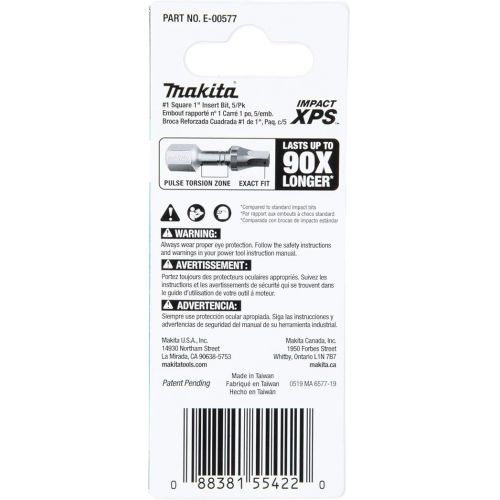  Makita E-00577 Impact XPS™ #1 Square 1