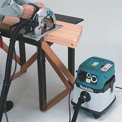  Makita VC1310LX1 Staubsauger Klasse L, 13 l, Schwarz, Blau, 35 x 280 mm