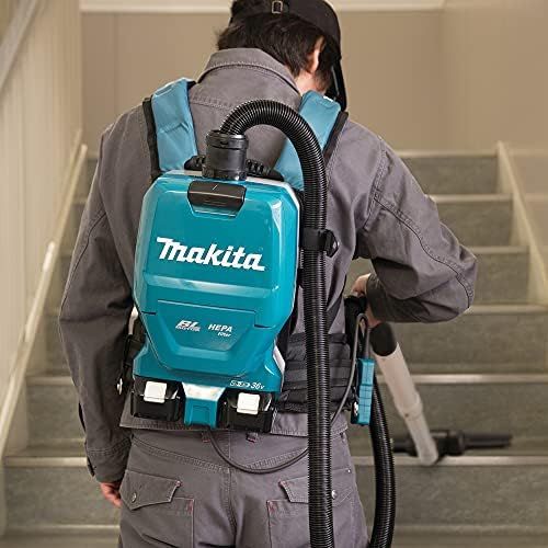  Makita DVC261ZX15 Akku-Rucksackstaubsauger 2x18V