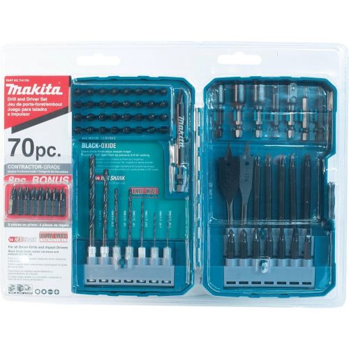  Makita T-01725 Contractor-Grade Bit Set, 70-Pc.