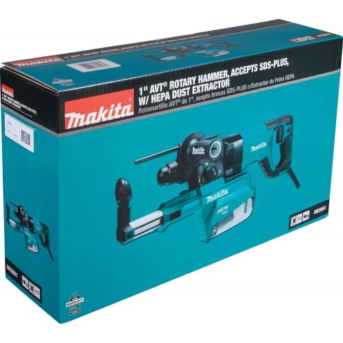  Makita HR2661 1 AVT Rotary Hammer, Accepts Sds-Plus Bits, w/Hepa Dust Extractor (D-Handle)