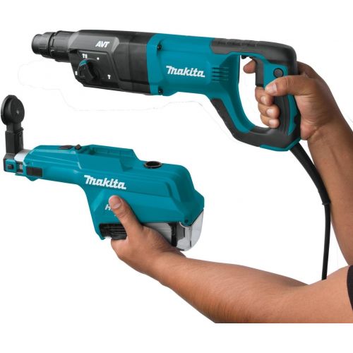  Makita HR2661 1 AVT Rotary Hammer, Accepts Sds-Plus Bits, w/Hepa Dust Extractor (D-Handle)