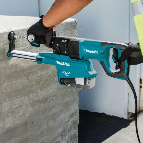  Makita HR2661 1 AVT Rotary Hammer, Accepts Sds-Plus Bits, w/Hepa Dust Extractor (D-Handle)