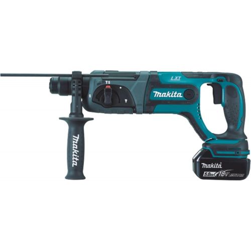  Makita XRH04T 18V LXT Lithium-Ion Cordless 7/8 Rotary Hammer Kit, Accepts Sds-Plus Bits (5.0Ah)