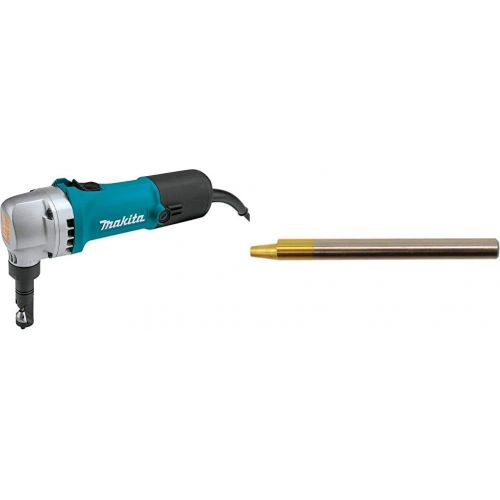  Makita JN1601 Sheet Metal Nibbler, 16 Ga, 5.0 A, 120V,Blue & A-83951 Punch for JN1601