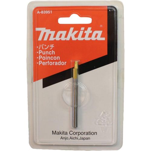  Makita JN1601 Sheet Metal Nibbler, 16 Ga, 5.0 A, 120V,Blue & A-83951 Punch for JN1601