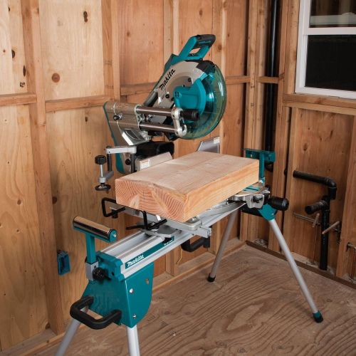  Makita XSL06Z 18V x2 LXT Lithium-Ion (36V) Brushless Cordless 10 Dual-Bevel Sliding Compound Miter Saw with Laser, TOOL Only