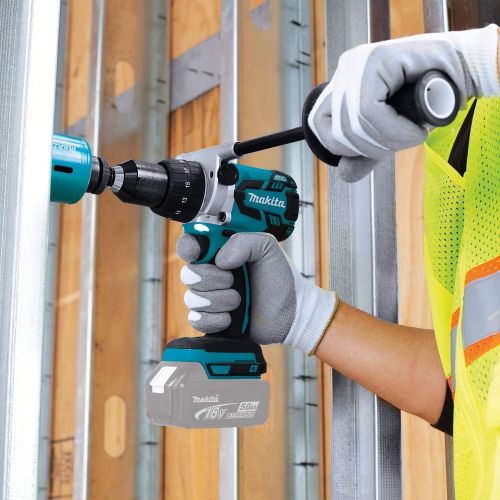  Makita XPH07Z 18V LXT Lithium-Ion Brushless Cordless 1/2 Hammer Driver-Drill, Tool Only