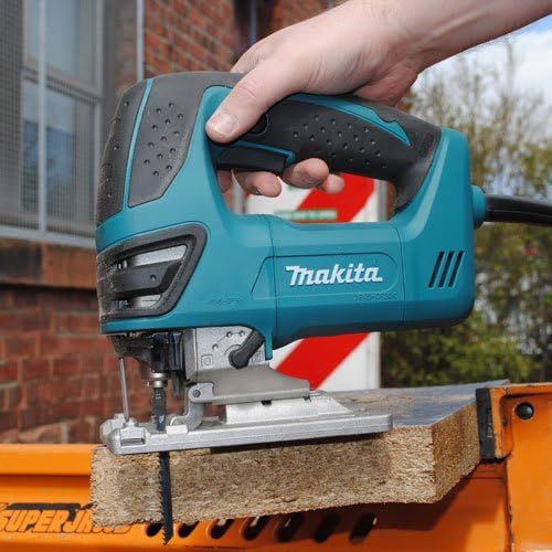  Makita 4350FCT Top Handle Jig Saw, with Tool-less Blade Change