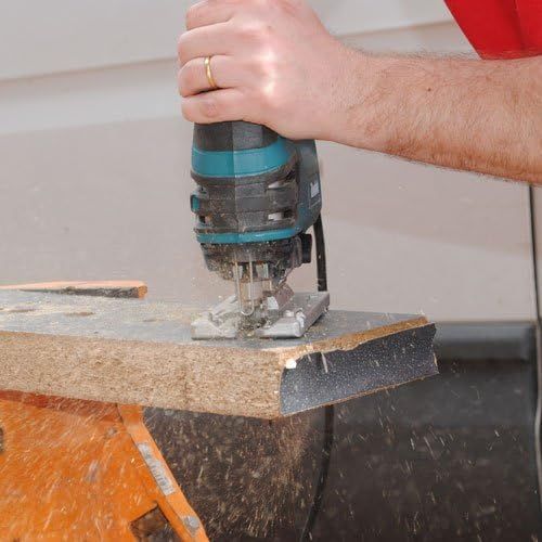  Makita 4350FCT Top Handle Jig Saw, with Tool-less Blade Change