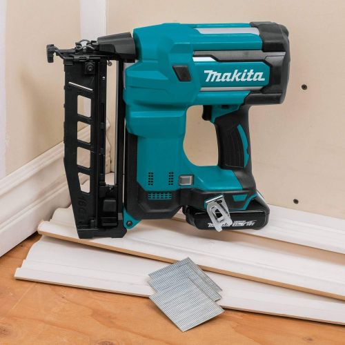  Makita XNB02RJ 18V LXT 2-1/2 Straight Finish Nailer Kit, 16 Ga