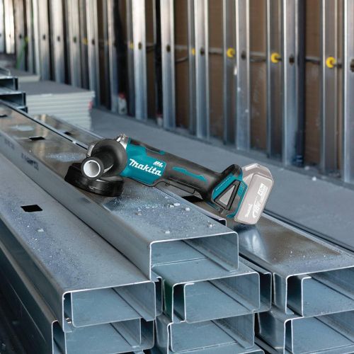  Makita XAG11Z 18V LXT Lithium-Ion Brushless Cordless 4-1/2” / 5 Paddle Switch Cut-Off/Angle Grinder, with Electric Brake, Tool Only