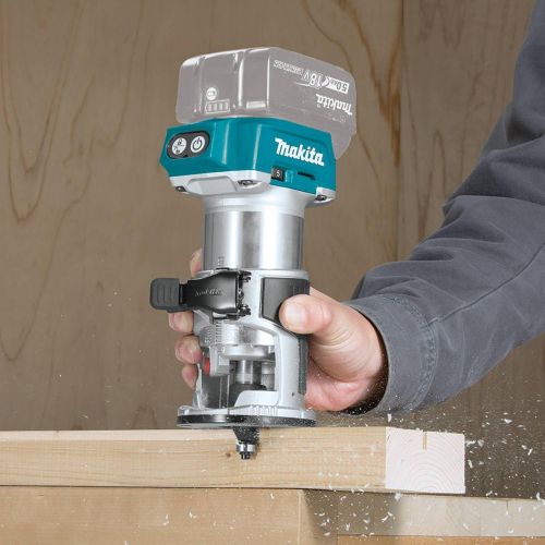  Makita XTR01Z 18V LXT Lithium-Ion Brushless Cordless Compact Router