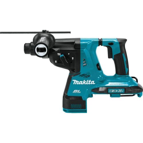  Makita XRH08Z 18V X2 LXT Lithium-Ion (36V) Brushless Cordless 1-1/8 AVT Rotary Hammer, accepts SDS-PLUS bits, Tool Only