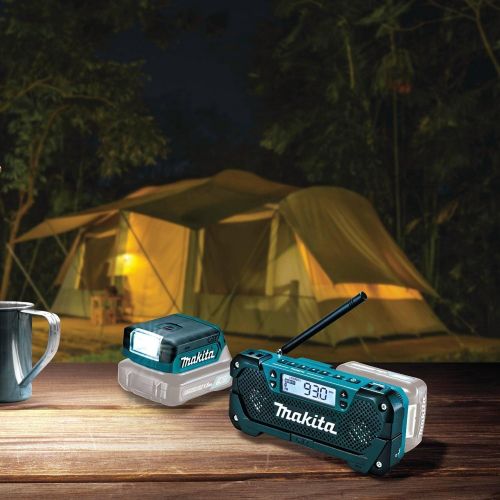  [아마존베스트]Makita RM02 12V max CXT Lithium-Ion Cordless Compact Job Site Radio, Tool Only