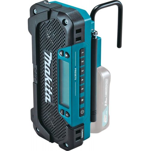  [아마존베스트]Makita RM02 12V max CXT Lithium-Ion Cordless Compact Job Site Radio, Tool Only