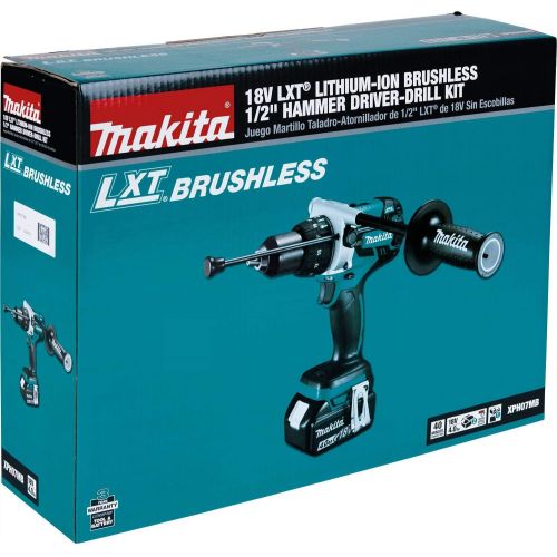  [아마존베스트]Makita XPH07MB 18V LXT BL Hammer Drill Kit