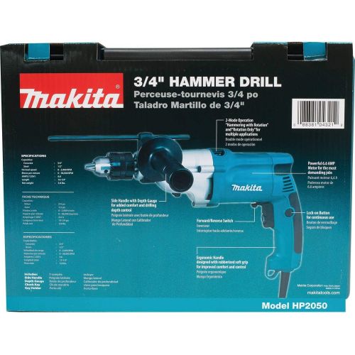  [아마존베스트]Makita HP2050 3/4 Hammer Drill, Teal