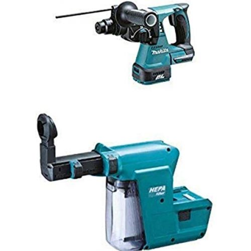  [아마존베스트]Makita XRH01Z 18V LXT Lithium-Ion Brushless Cordless 1-Inch Rotary Hammer, accepts SDS-PLUS bits (Tool Only) & DX01 Dust Extractor Attachment with HEPA Filter