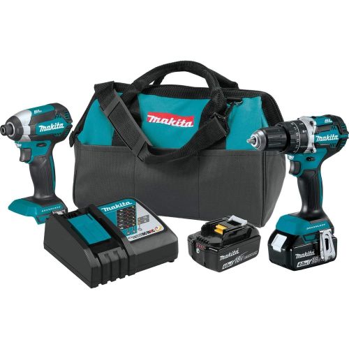  [아마존베스트]Makita XT269M 18V LXT Lithium-Ion Brushless Cordless 2-Pc. Combo Kit (4.0Ah)