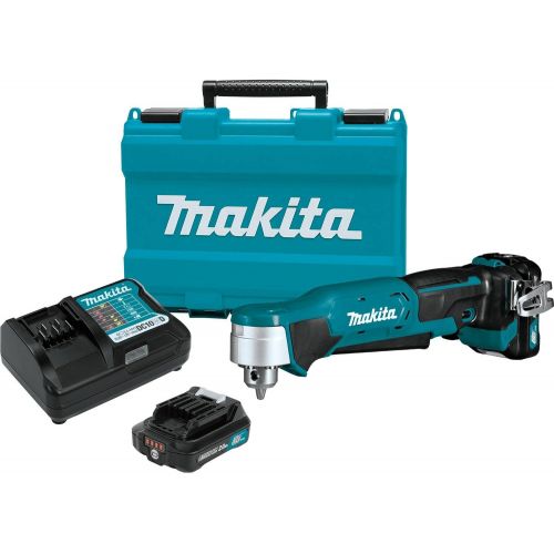  [아마존베스트]Makita AD03R1 12V max CXT Right Angle Drill Kit, 3/8