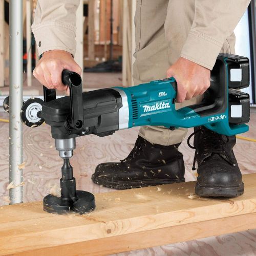  [아마존베스트]Makita XAD03PT 18V X2 LXT Lithium-Ion (36V) Brushless Cordless 1/2 Right Angle Drill Kit (5.0Ah)