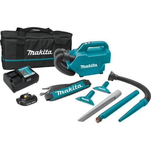  [아마존베스트]Makita LC09A1 12V max CXT Lithium-Ion Cordless Vacuum Kit (2.0Ah)