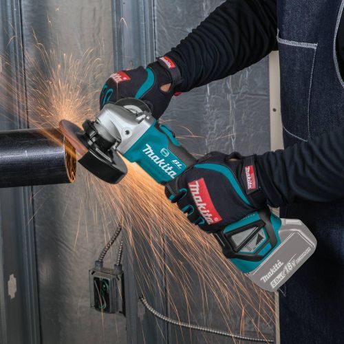  [아마존베스트]Makita XAG16Z 18V LXT BL 4-1/2”/ 5 Cut-Off/Angle Grinder