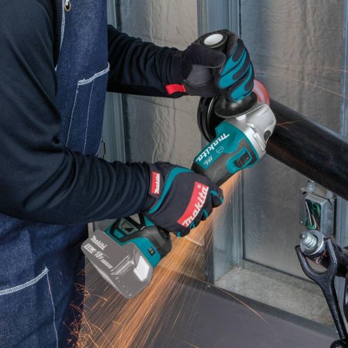  [아마존베스트]Makita XAG16Z 18V LXT BL 4-1/2”/ 5 Cut-Off/Angle Grinder