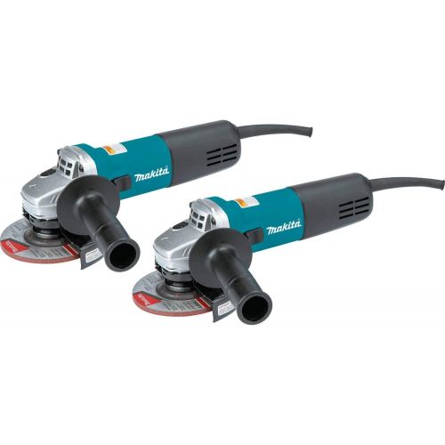  [아마존베스트]Makita 9557NB2 4-1/2 Angle Grinder, with AC/DC Switch (2 Pack)