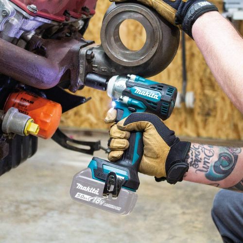  [아마존베스트]Makita XWT15Z 18V LXT Lithium-Ion Brushless Cordless 4-Speed 1/2 Sq. Drive Impact Wrench w/Detent Anvil, Tool Only