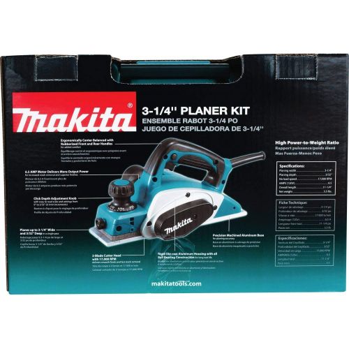  [아마존베스트]Makita KP0800K 3-1/4-Inch Planer Kit, Blue