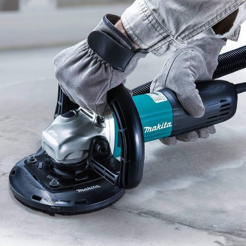  [아마존베스트]Makita PC5010CX1 5 SJSII Compact Concrete Planer with Dust Extraction Shroud and Diamond Cup Wheel