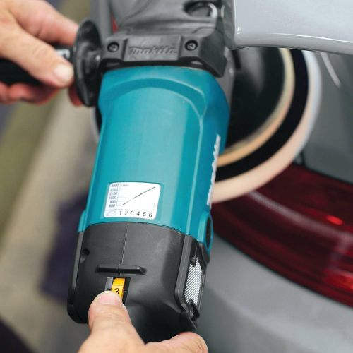  [아마존베스트]Makita 9237CX3 Makita 7 Polisher, 10 AMP, 600-3,000 RPM, var. spd., loop handle with foam pad and bag, ,