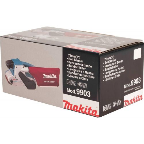  [아마존베스트]Makita 9903 8.8 Amp 3-Inch-by-21-Inch Variable Speed Belt Sander with Cloth Dust Bag