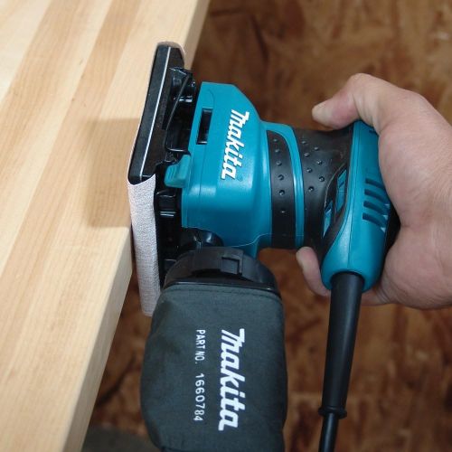  [아마존베스트]Makita BO4556 2 Amp Finishing Sander, Teal