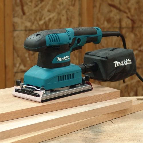  [아마존베스트]Makita Sheet Finishing Sander, 1/3 In, 1.7 A, Teal (BO3710)