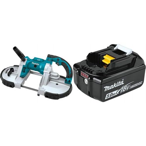  [아마존베스트]Makita XBP02Z 18-Volt LXT Lithium-Ion Cordless Portable Band Saw with BL1850B 18-Volt 5.0Ah LXT Lithium-Ion Battery