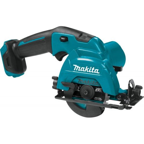  [아마존베스트]Makita SH02Z 12V Max CXT Lithium-Ion Cordless Circular Saw, 3-3/8, Teal