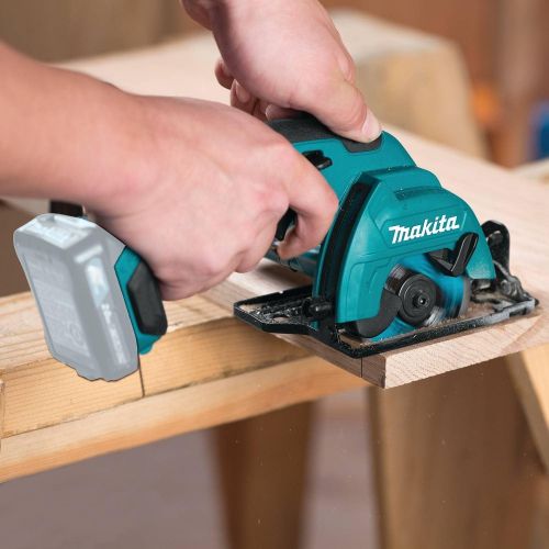  [아마존베스트]Makita SH02Z 12V Max CXT Lithium-Ion Cordless Circular Saw, 3-3/8, Teal