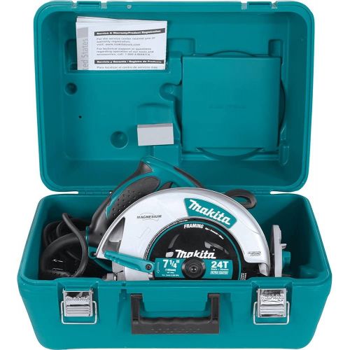  [아마존베스트]Makita 5007MGA 7-1/4 Magnesium Circular Saw, with Electric Brake, Teal